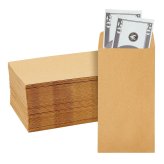 Budget Buddy Envelopes - Pack of 100 for Cash and Coins