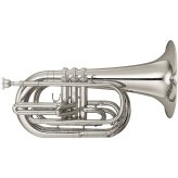 Silver Marching Baritone by Yamaha