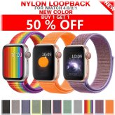 Nylon Weave Watch Strap for Apple Watch Series