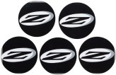 Black Disc Valve Hole Cover Sticker Kit