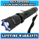 Guardian Tactical Flashlight with Stun Feature and Case