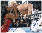 Cody & Brandi Rhodes Autographed Wrestling Memorabilia