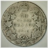 Vintage Canadian Half Dollar