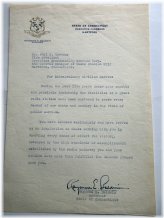 Connecticut Political History Signature