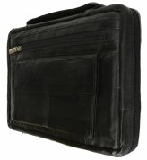 Midnight Leather Book Organizer