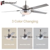 BreezePro LED Indoor Ceiling Fan with Remote Control