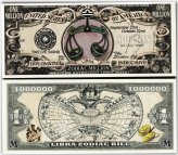 Libra's Scales Million Dollar Bill