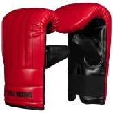 Red and Black Old School Bag Gloves 3.0