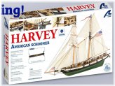 Harvey Schooner Model Kit by Artesania Latina