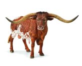 Longhorn Bull Figurine by CollectA