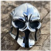 Steel Spartan Helmet Ring