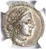 Caesar's Legacy Denarius Coin