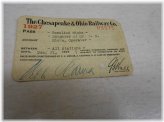 Heritage Pass: Chesapeake & Ohio Railroad - 1927