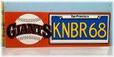Giants KNBR Radio Station Bumper Sticker