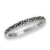 Plumeria Blossom Eternity Ring