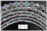 Sparkling Crystal Aurora Borealis Beads