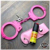 Steel Restraint Set with Pepper Spray