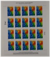 Hope Ribbon Postage Stamps