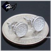 Sterling Silver Icy Stud Earrings