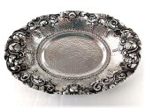 Javanese Lotus Silver Tray