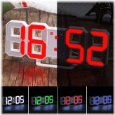 3D LED Alarm Clock