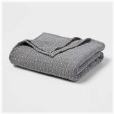 Cozy Slate Reversible Throw