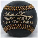 Goose Gossage Signature Rawlings Black OML Baseball with Dual Inscriptions