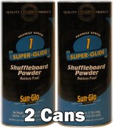 Sun-Glo Shuffleboard Powder Wax Set