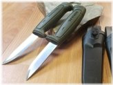 Green Carbon Steel Camp Knife Set