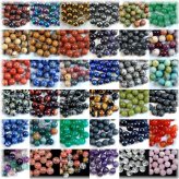 Nature's Rounds Gemstone Beads Set