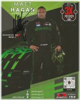 NHRA Drag Racing Legends Autographed Photo Card