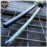 Green Biohazard Katana Sword