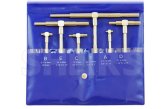 Precision Probes Telescoping Gage Set - 6 Pieces, 5/16" to 6" Range, Ideal for