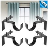 SecureHold Curtain Rod Brackets