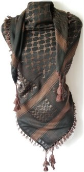 Desert Dusk Cotton Scarf: Your Authentic Unisex Head and Neck Wrap