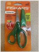 Green Edge Scissors Set with Sheath and Eraser