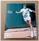 Stefan Edberg Certified Autographed Tennis Photo