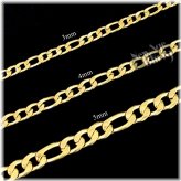 Figaro Gold Chain Necklace Collection