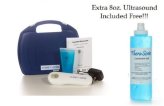 Portable Ultrasound Therapy Unit with Bonus Gel