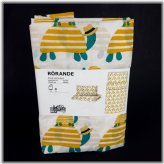 Turtle Yellow RÖRANDE Duvet Cover Set