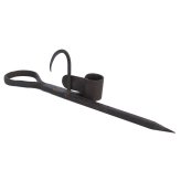 Forged Miner's Candlestick