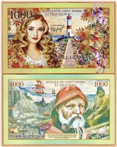 Saint Pierre and Miquelon Fantasy Polymer Banknote