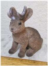 Jackalope Fuzzy Miniature Oddity