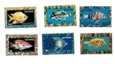 Underwater Wonders: Complete Set of 6 Guyana Marine Life Stamps