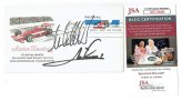 Racing Legends Signed Collectible Envelope