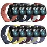 Sporty Silicone Watch Band for Fitbit Versa 4/3/Sense