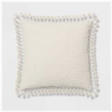 Tassel Weave Accent Pillow