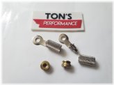 Brass Terminal Kit for Custom Motorcycle Wiring