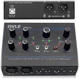 Pyle Ultralow Noise 2-Channel Audio Interface