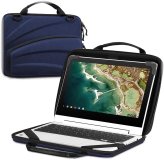 Chromebook Sleeve & Shoulder Bag with Accessory Pouch